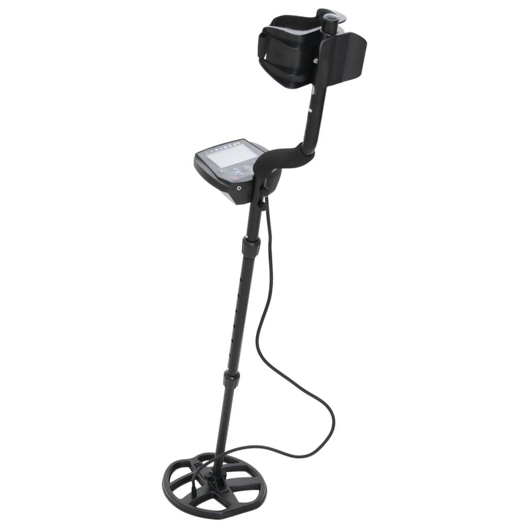 VIDAXL Detecteur metaux 20 cm profondeur recherche ecran LCD