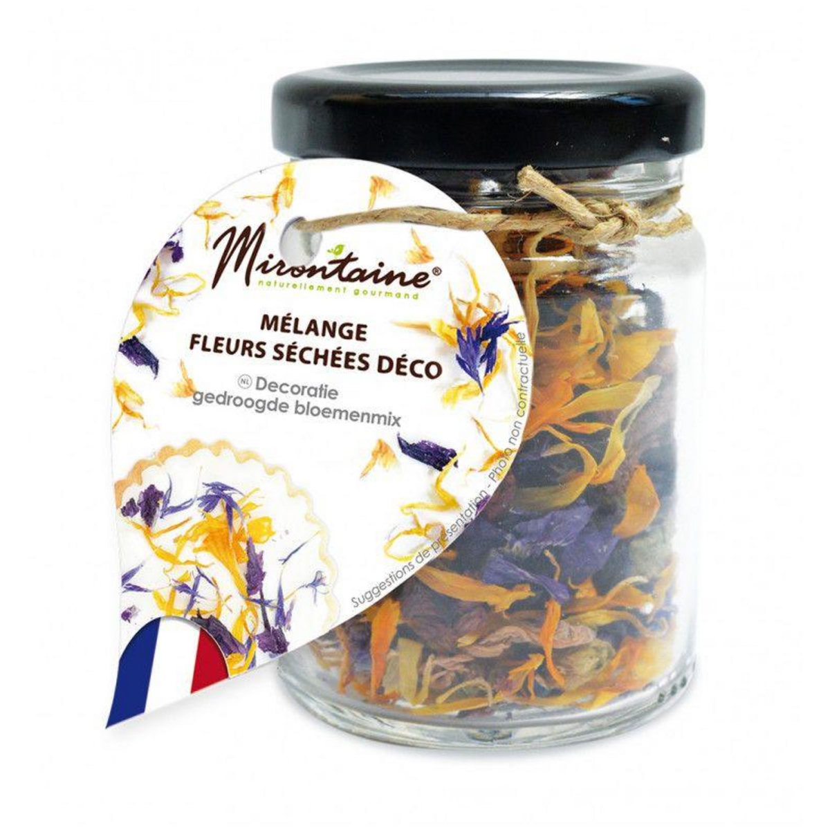 SCRAPCOOKING Mélange de fleurs séchées comestibles pour pâtisserie