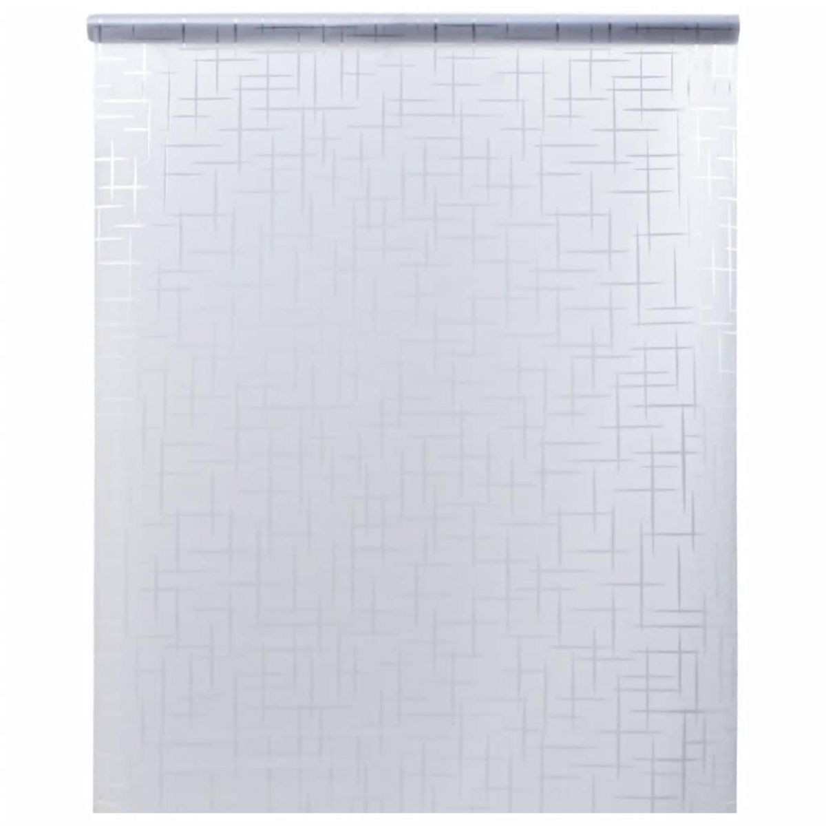 VIDAXL Films pour fenetre 2 pcs depoli motif d'etoiles PVC