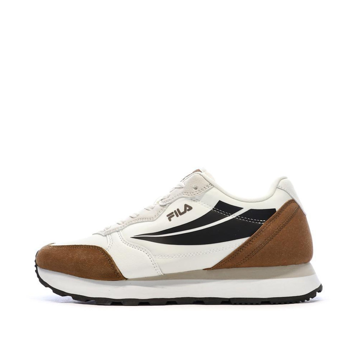 FILA Baskets Marron/Ecru Homme Fila Hypert