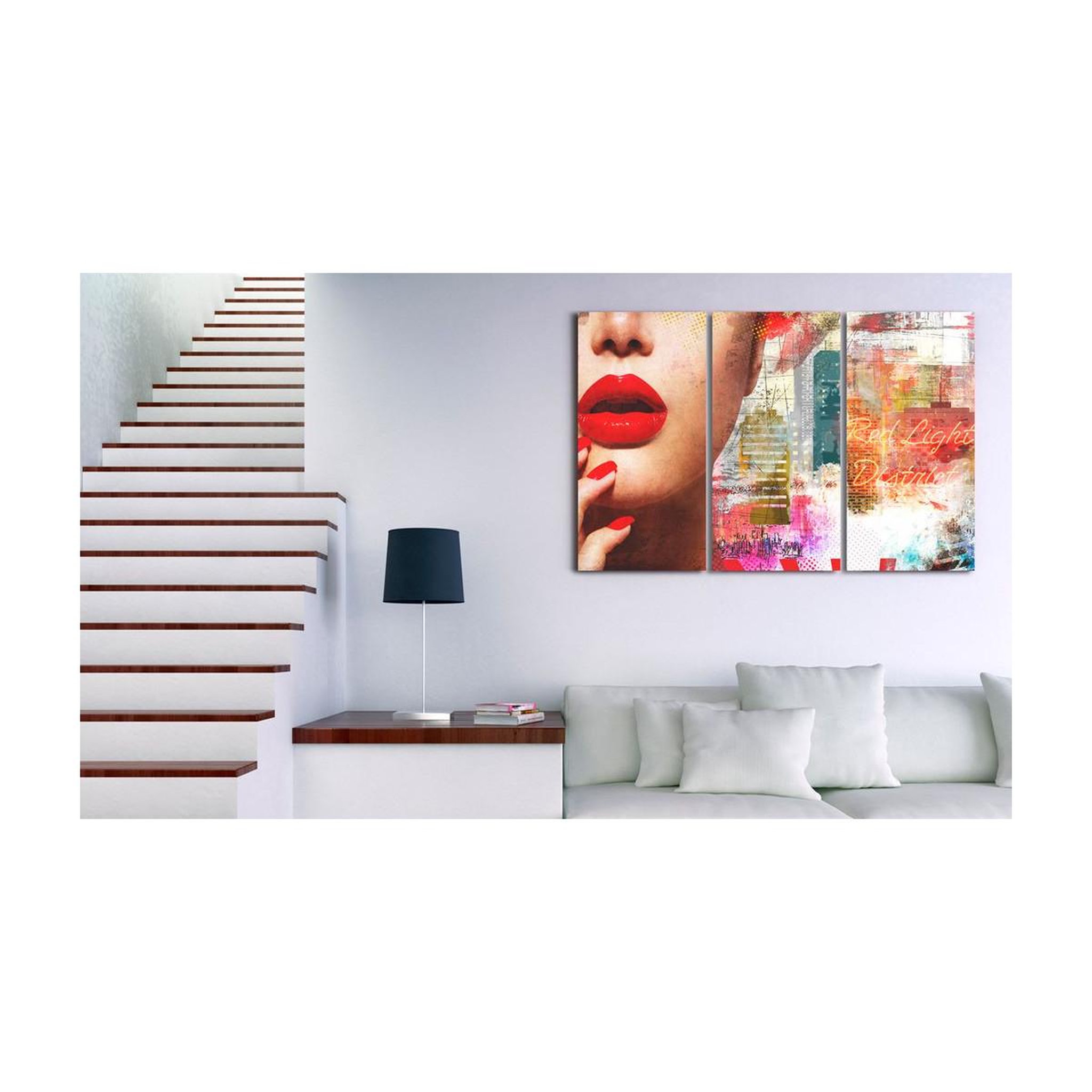 Voir la diapositive 2 : Paris Prix Tableau imprimé  red light district