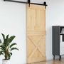 Voir la diapositive 4 : VIDAXL Porte NARVIK 95x210 cm bois massif de pin