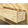 Voir la diapositive 7 : Lit gigogne 2 couchages 90x200 cm + 3 tiroirs ULLI