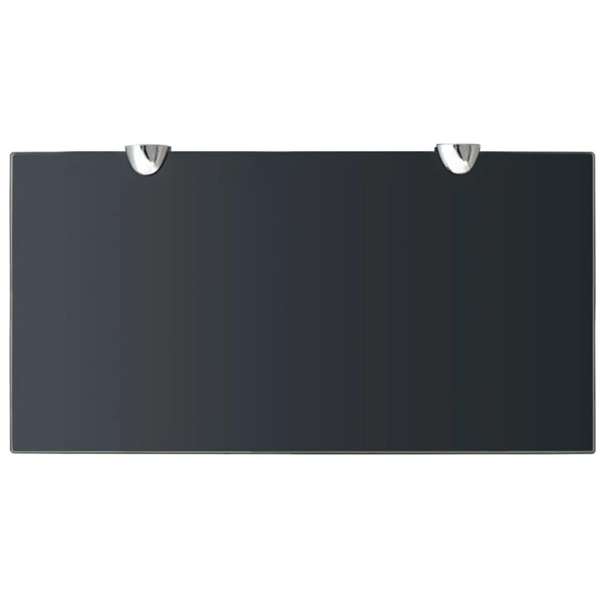 VIDAXL Etageres murales 2 pcs Verre 40 x 20 cm 8 mm