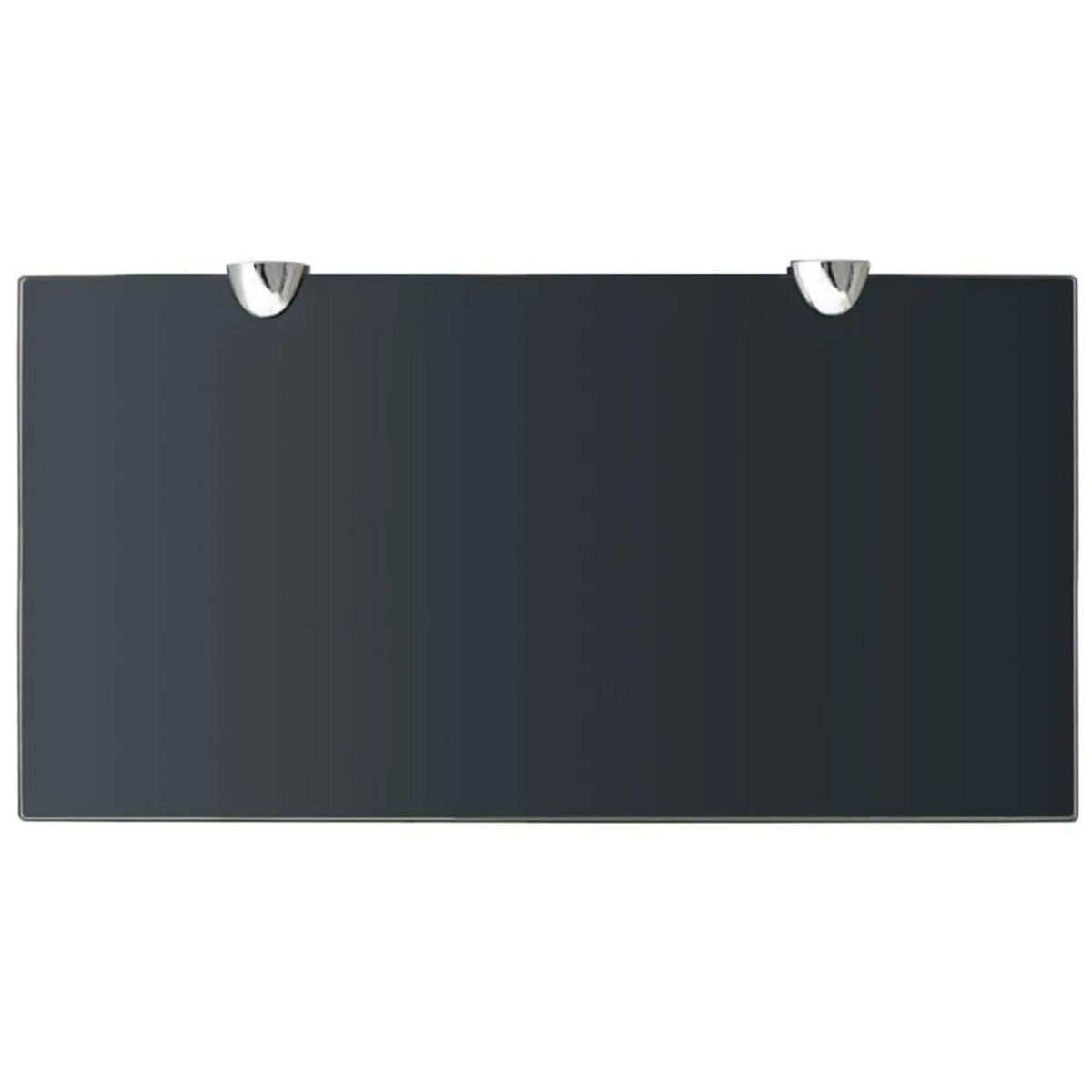 VIDAXL Etageres murales 2 pcs Verre 40 x 20 cm 8 mm