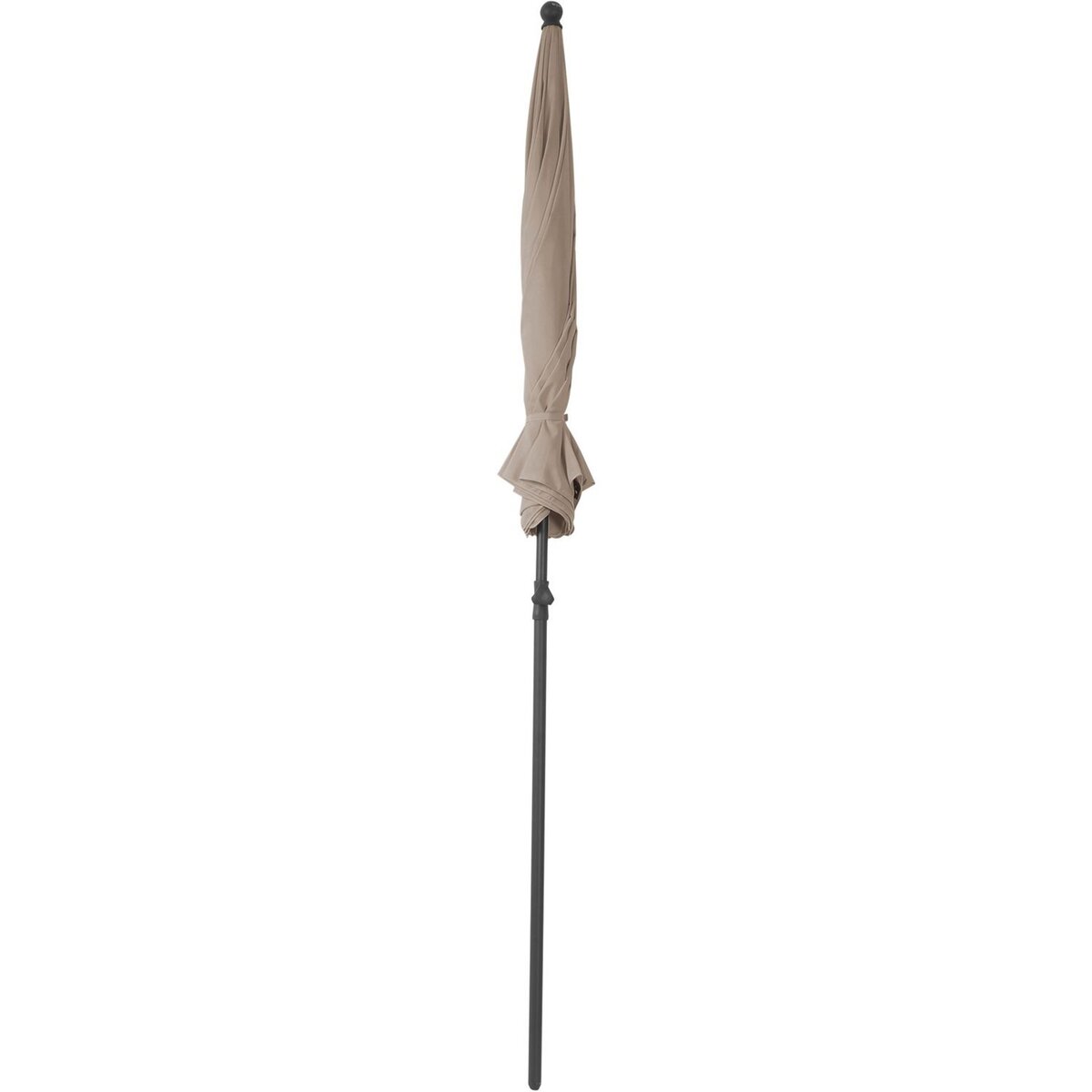 FAVEX Parasol droit diam 2m taupe ELENA