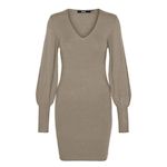 Vero Moda Robe Pull  Femme Vero Moda Holly. Coloris disponibles : Beige