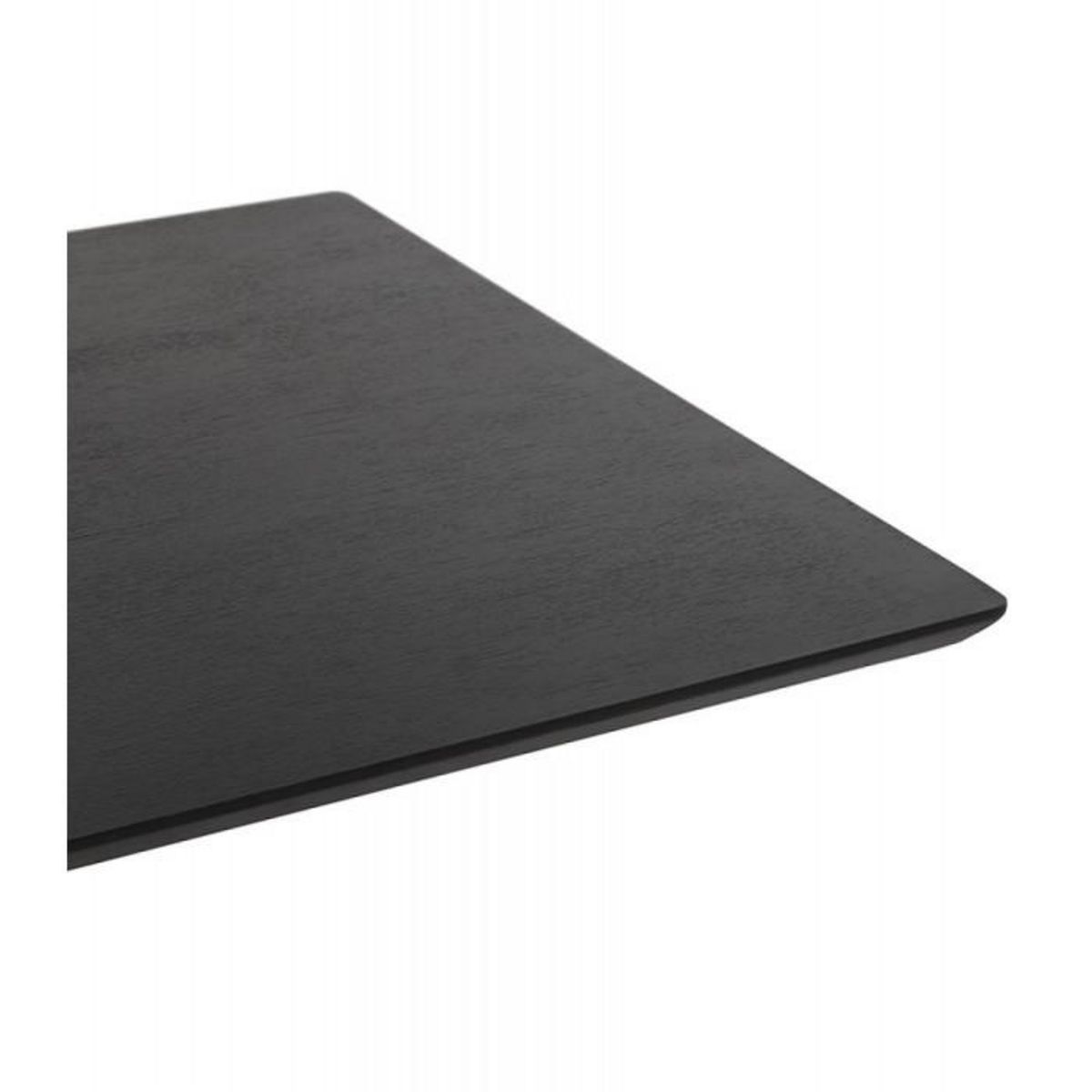 Paris Prix Table Haute Mange-Debout   Pansy  180cm Noir & Argent