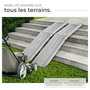 Voir la diapositive 3 : tectake Rampes d'accès pliables argent 186 cm