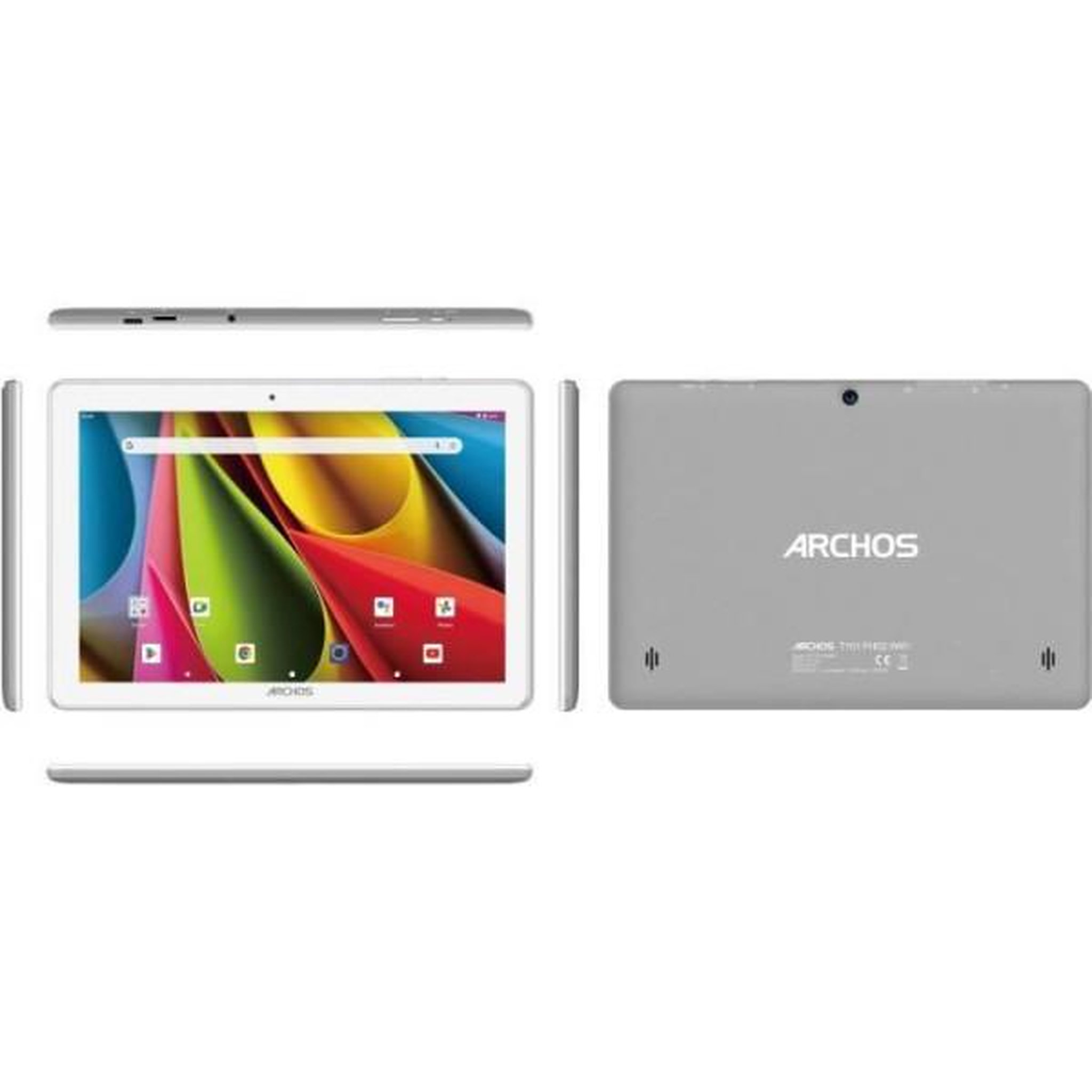 Voir la diapositive 2 : ARCHOS Archos - t101 fhd2 wifi 4+64 - ecran fhd 10,1 - android 14 - ram 4go - stockage 64 go - blanc