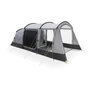 Voir la diapositive 1 : KAMPA Tente de camping a arceaux - 4 places - KAMPA - Hayling 4 - Gris et noir