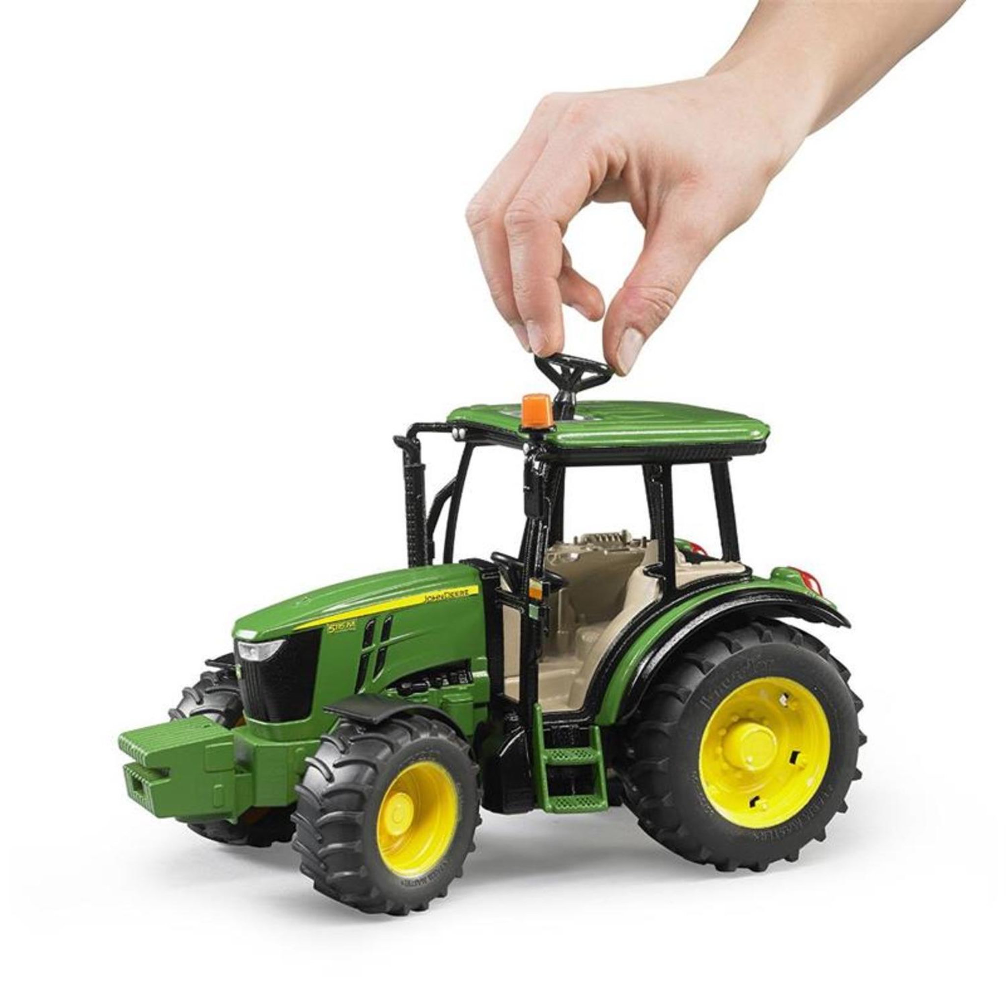 Voir la diapositive 3 : Bruder Tracteur John Deere 5115M