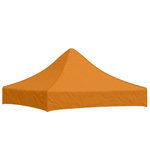 VIDAXL Toit de tente de reception 2x2 m Orange 270 g/m^2