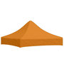 Voir la diapositive 1 : VIDAXL Toit de tente de reception 2x2 m Orange 270 g/m^2
