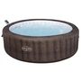 Voir la diapositive 3 : BESTWAY Spa gonflable BESTWAY - Lay-Z-Spa Bali - 180 airjets - 216 x 71 cm - 5 a 7 places - Rond (couverture, cartouche, diffuseur)