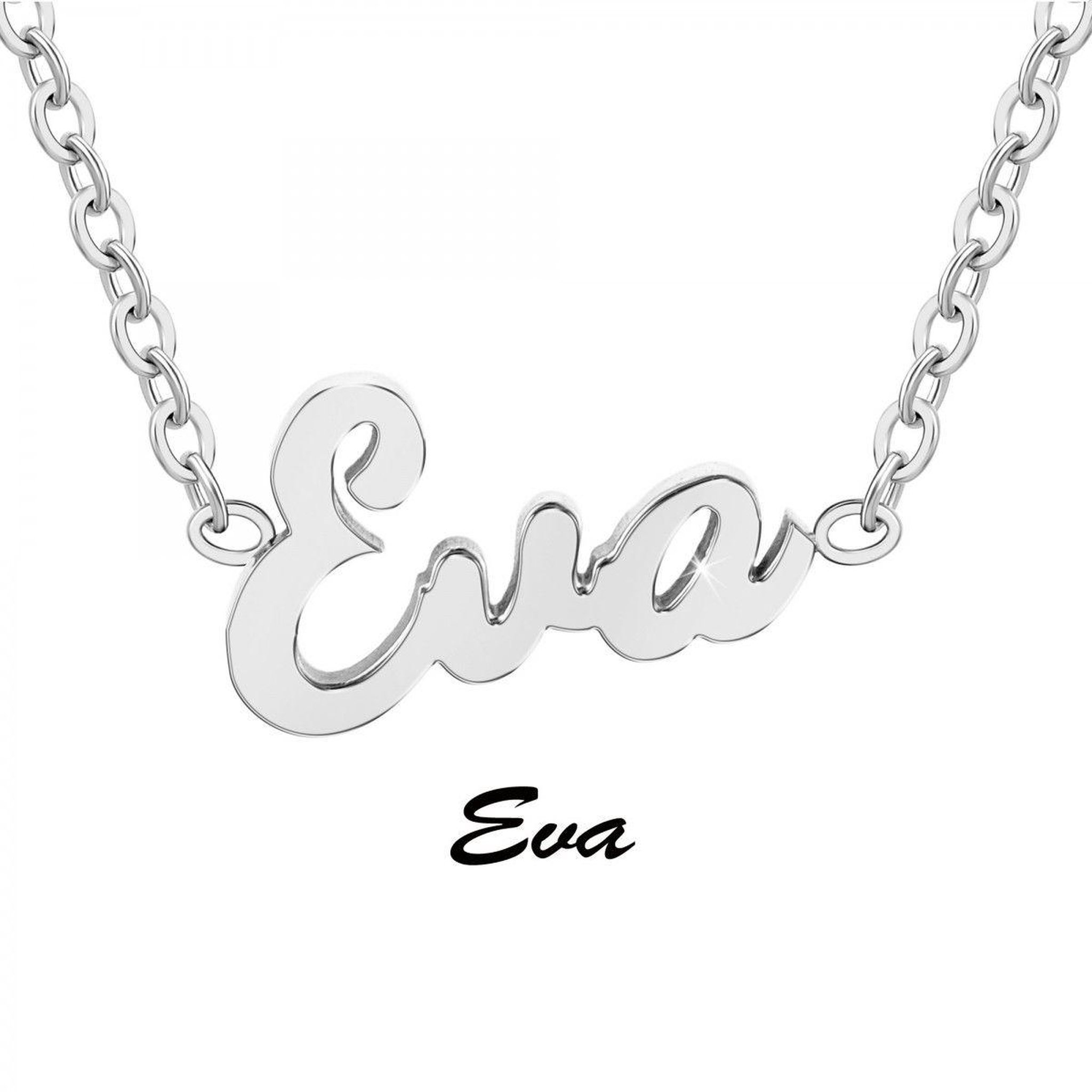 Voir la diapositive 3 : SC CRYSTAL Eva - Collier prénom