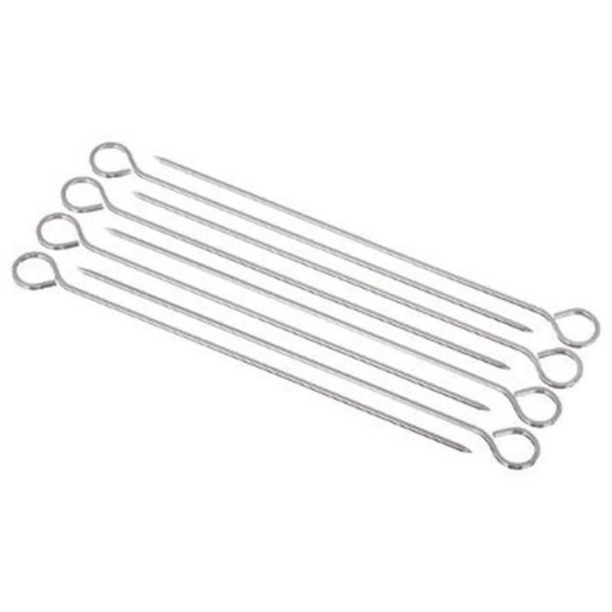 NEKA Lot de 8 Piques à Brochettes  Neka  27cm Argent