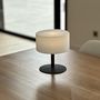 Voir la diapositive 5 : Lumisky Lampe de table ATLAS Noir Polyéthylène H20CM