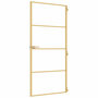 Voir la diapositive 5 : VIDAXL Porte interieure mince dore 93x201,5 cm verre trempe aluminium