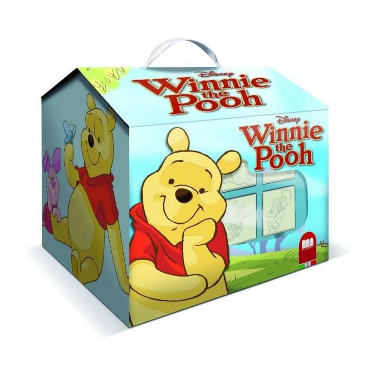 Multiprint Maison de coloriage - MULTIPRINT - 9770 - 7 tampons Winnie l'Ourson