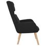 Voir la diapositive 4 : VIDAXL Chaise de relaxation Noir Velours