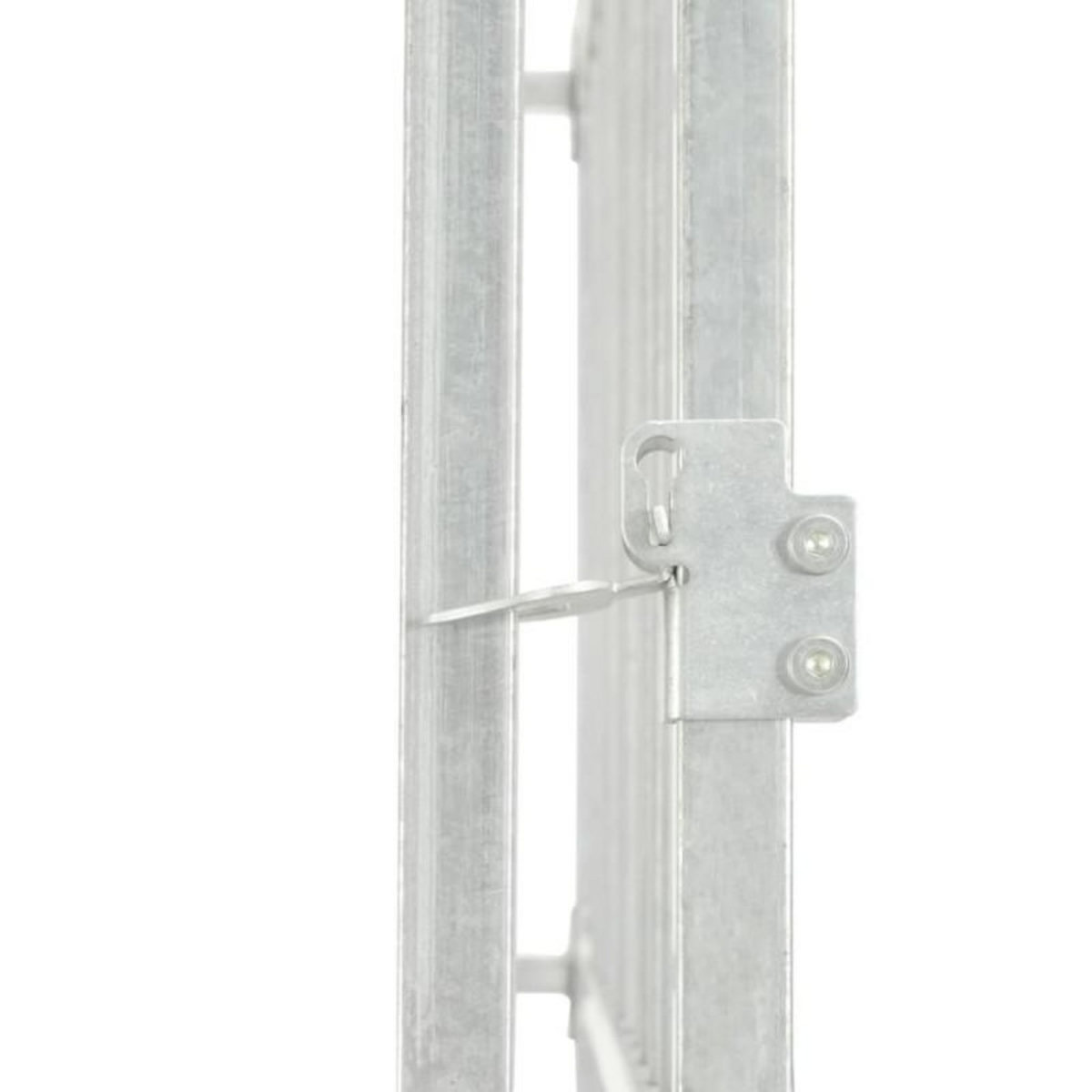 VIDAXL Chenil d extérieur avec toit pour chiens 150x150x200 cm