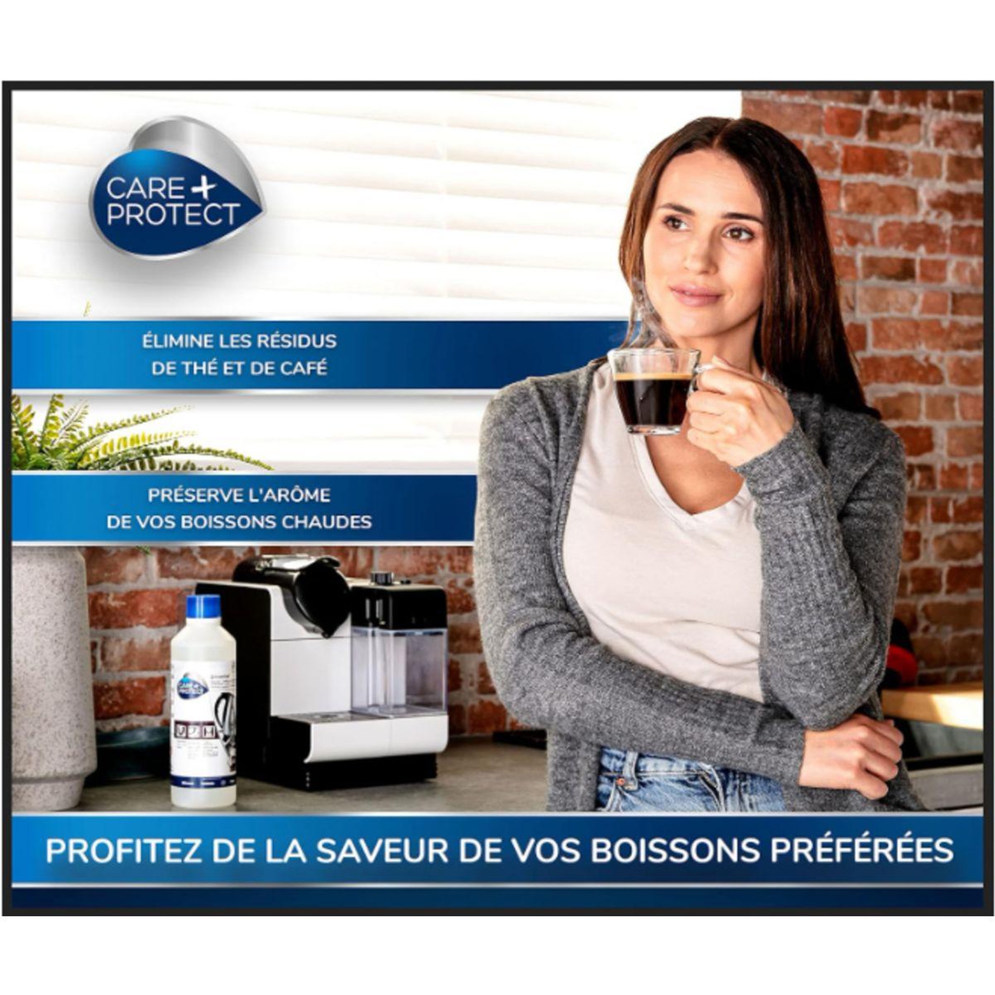Voir la diapositive 5 : CARE PROTECT Anti calcaire detartrant universel machine à café 500