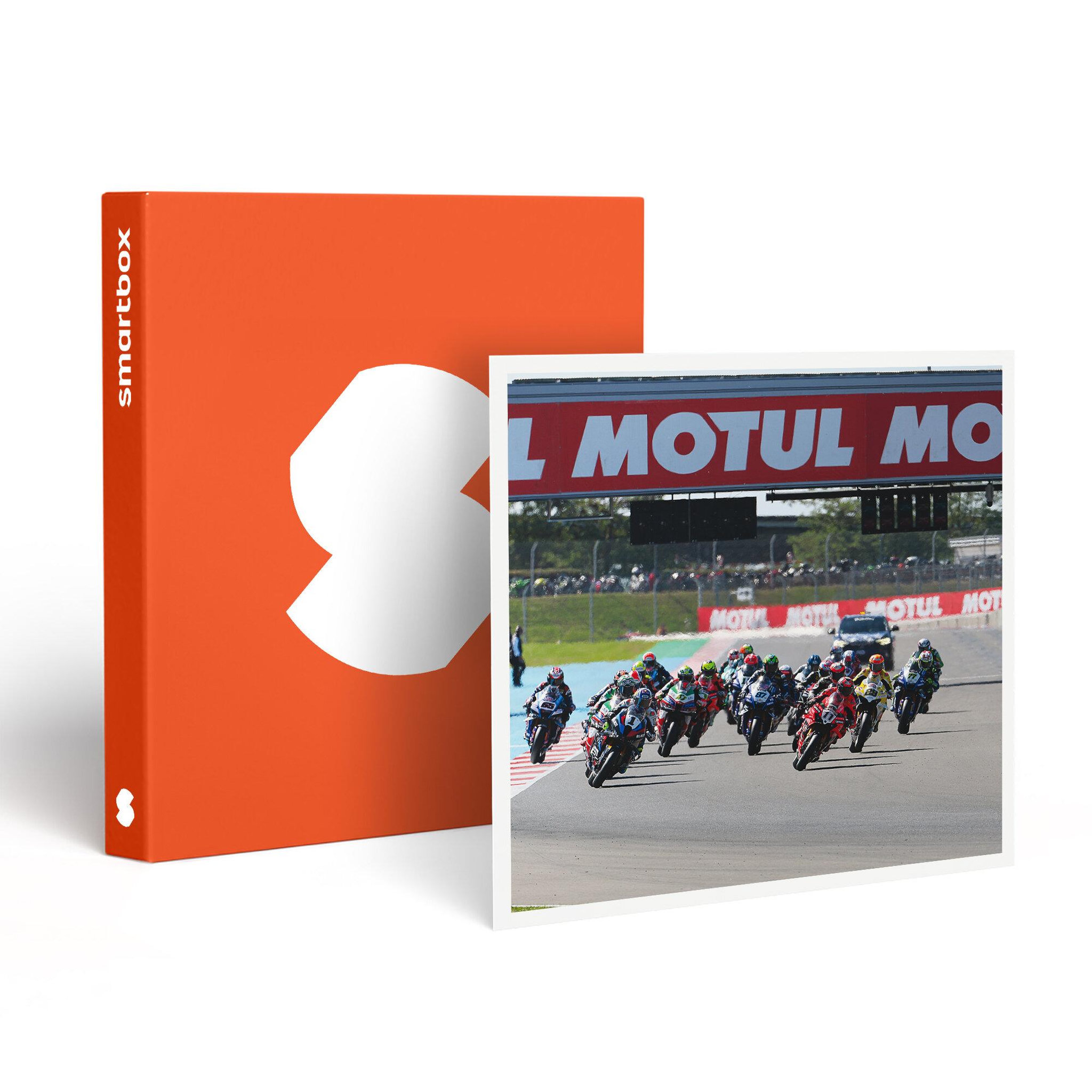 Smartbox 2 billets VIP General Admission pour le Superbike MOTUL FIM à Magny-Cours - Coffret Cadeau Multi-thèmes