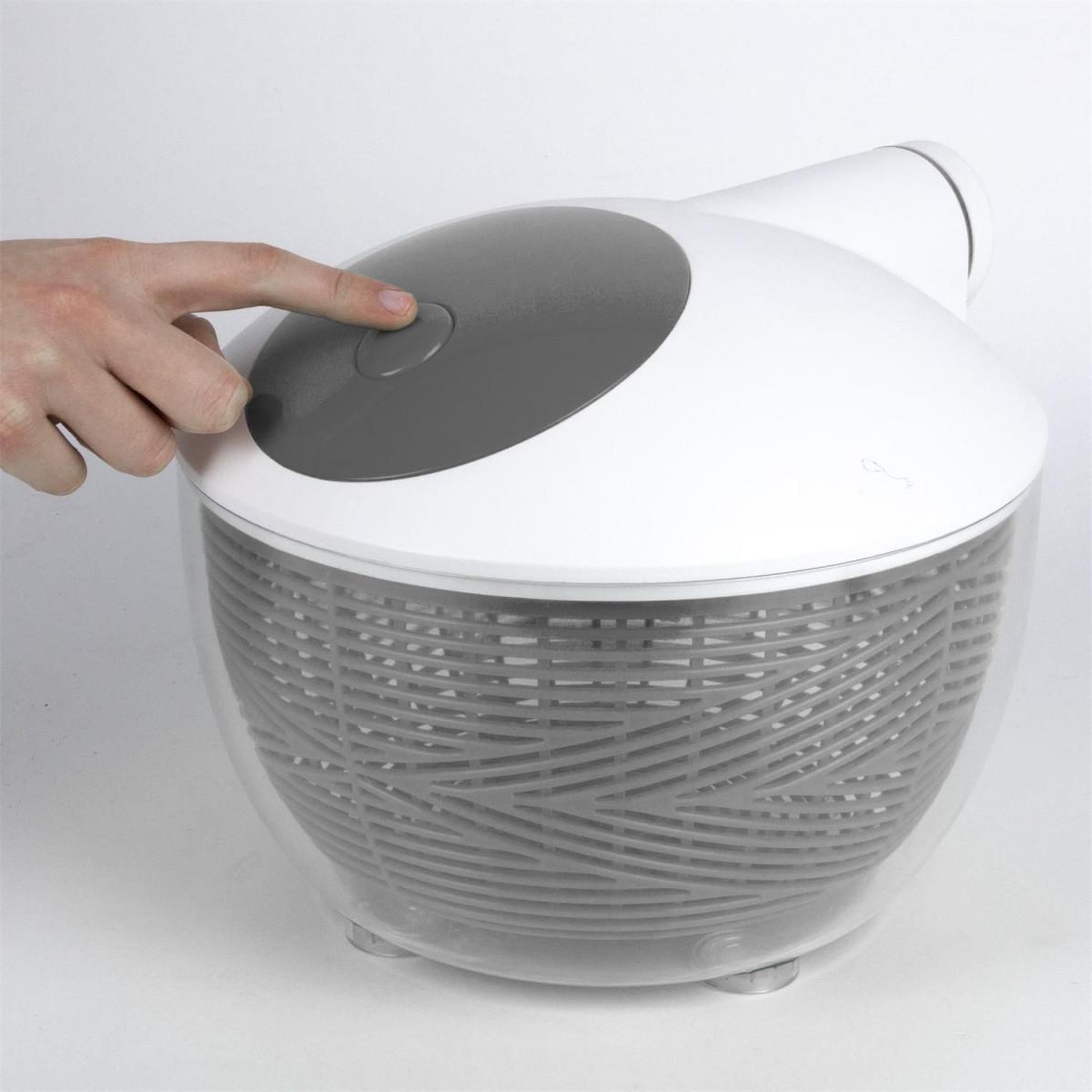 Voir la diapositive 4 : COOK CONCEPT Essoreuse à Salade  Crudités  33cm Transparent