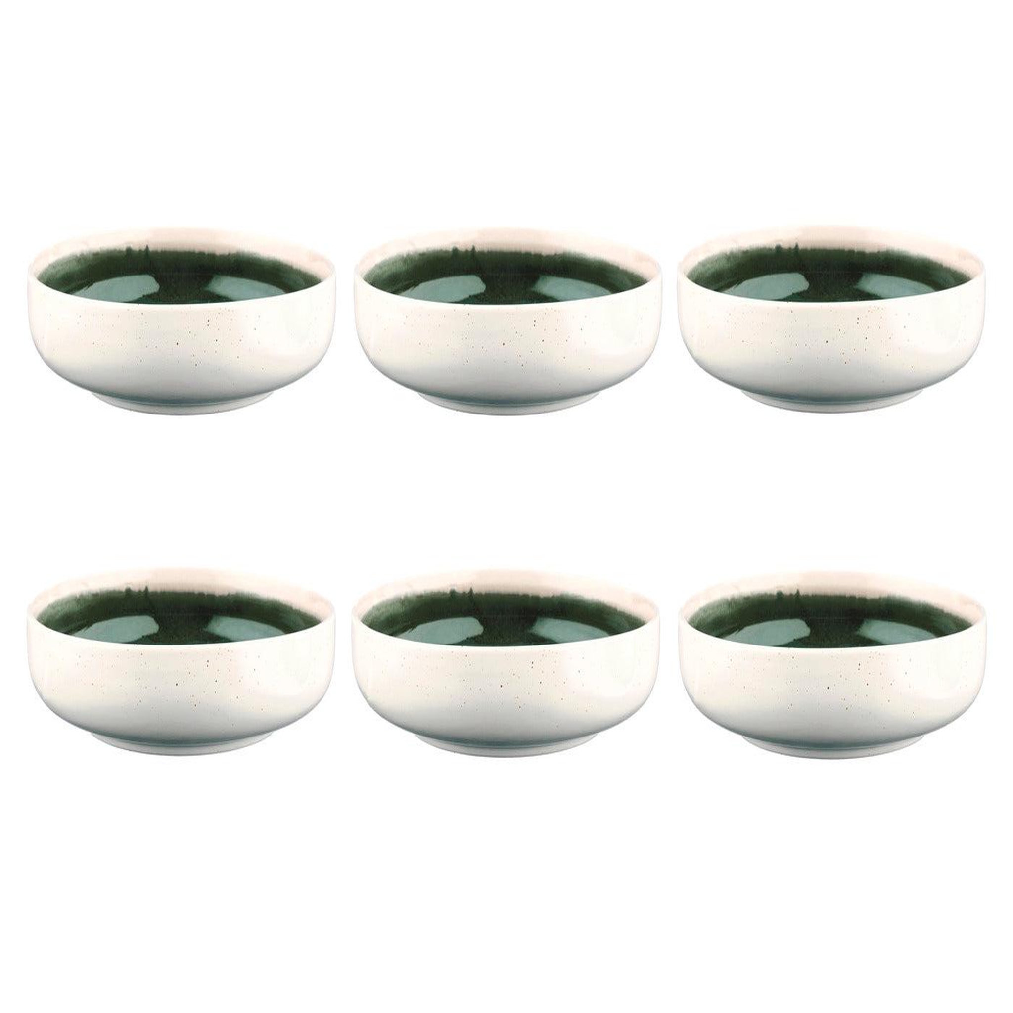 BJORN Bol oxygen ø22cm - 6 pièces - vert de gris