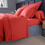 Voir la diapositive 3 : DODO Drap plat Harmonie Satin de coton coloris Pastèque
