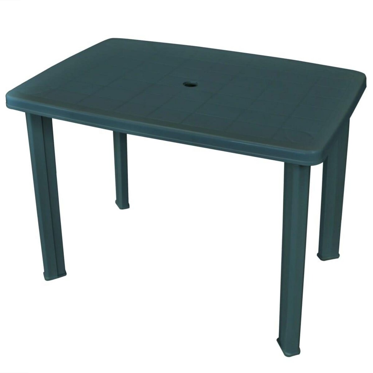 VIDAXL Table de jardin Vert 101 x 68 x 72 cm Plastique