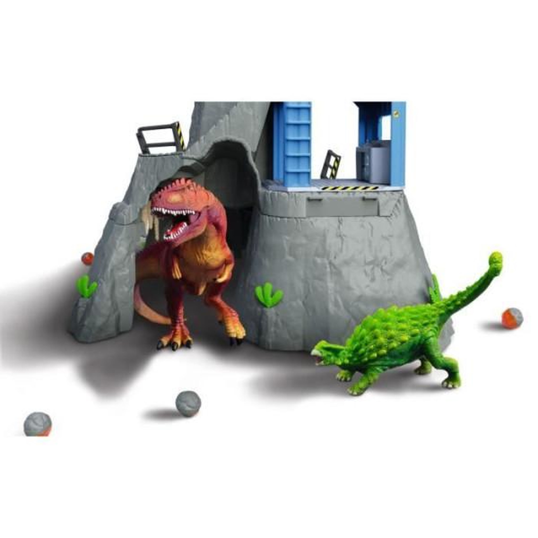 Voir la diapositive 5 : Schleich Expédition au grand Volcan, 1 figurine de chercheuse et 2 jouets dinosaures, Pour enfants des 5 ans, Schleich 42564 DINOSAURS
