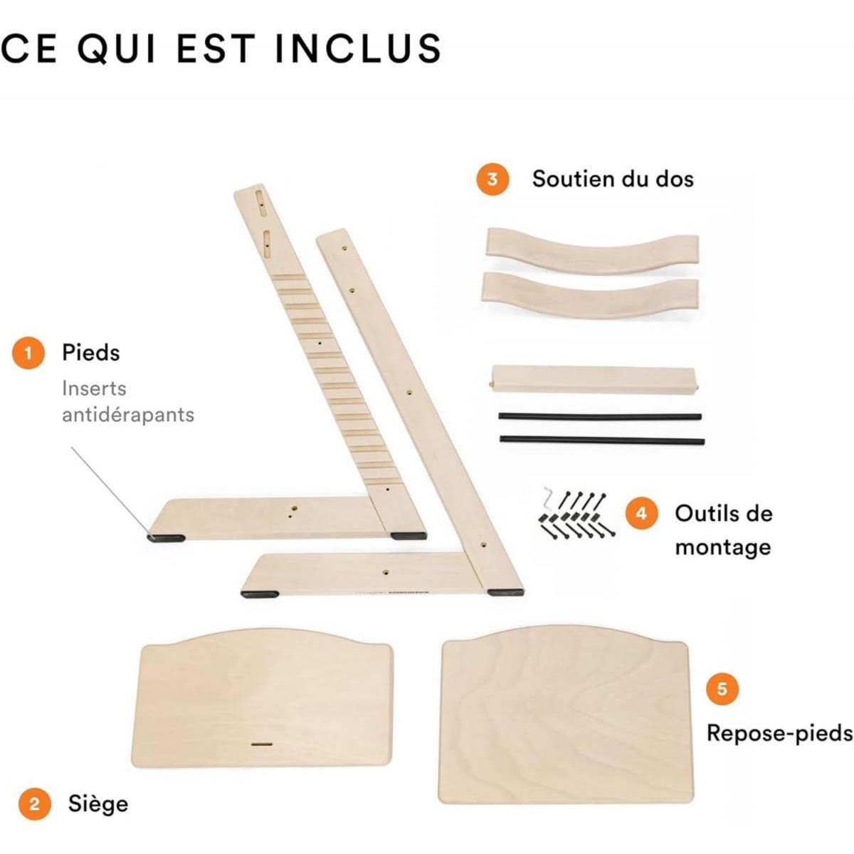 STOKKE Chaise Tripp Trapp® Naturel