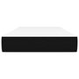 Voir la diapositive 3 : VIDAXL Matelas de lit a ressorts ensaches Noir 90x200x20 cm Tissu