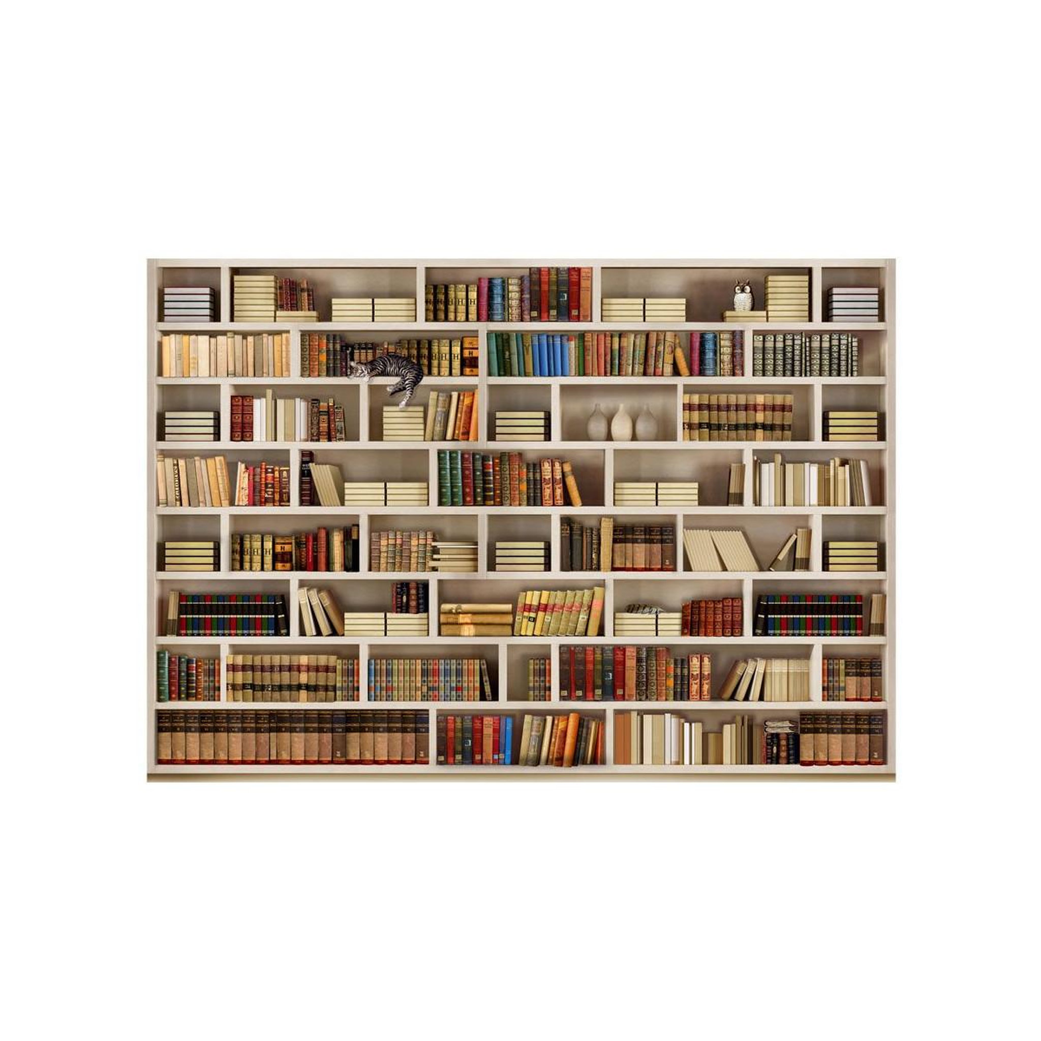 Voir la diapositive 2 : Paris Prix Papier Peint  Bibliothèque Domestique