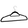 Voir la diapositive 5 : VIDAXL Cintres antiderapants 100 pcs Noir Velours