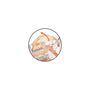 Voir la diapositive 2 : BREVI Transat balancelle musical Brilly Love natural