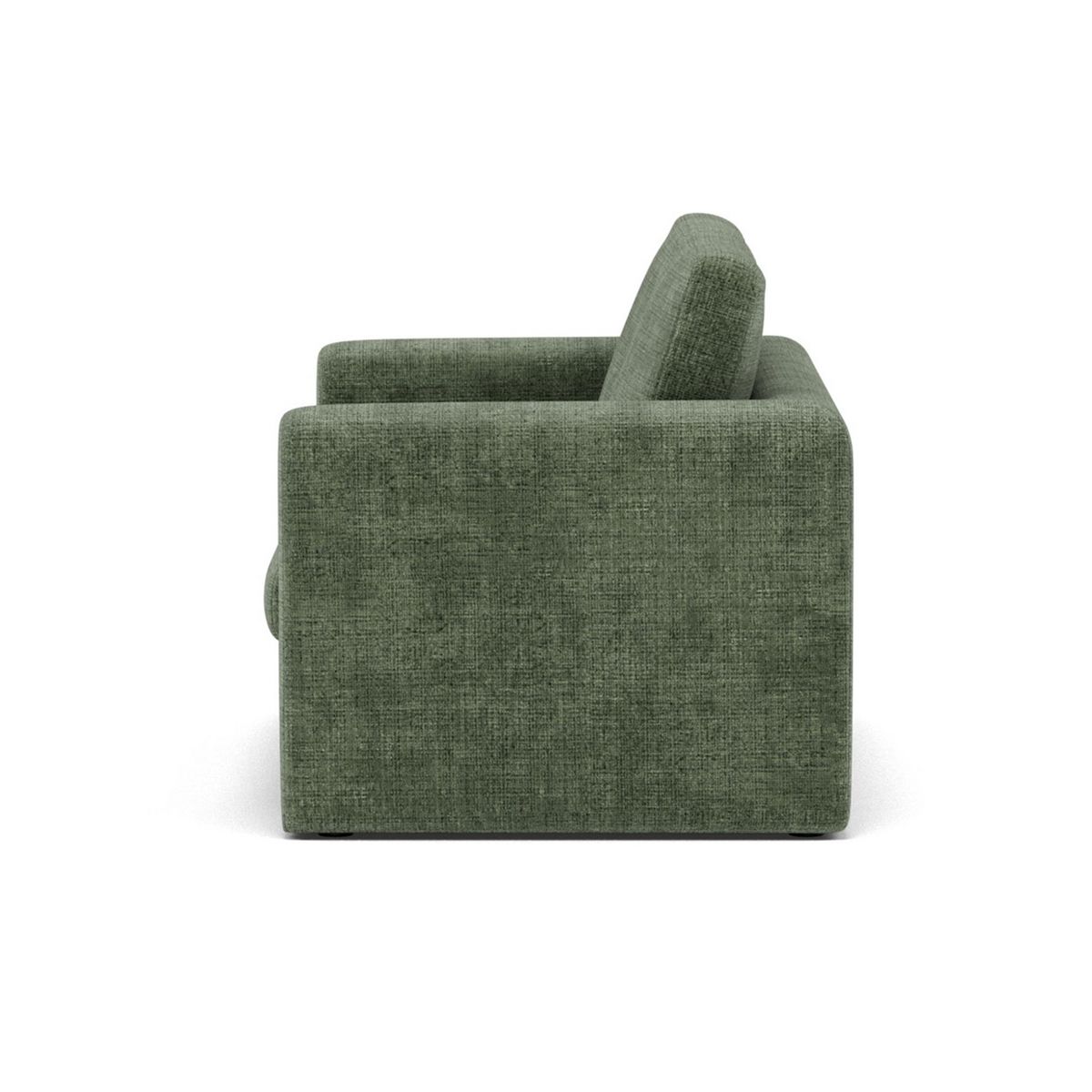 BEST MOBILIER Marilia - canapé 2 places convertible déplimousse en velours texturé