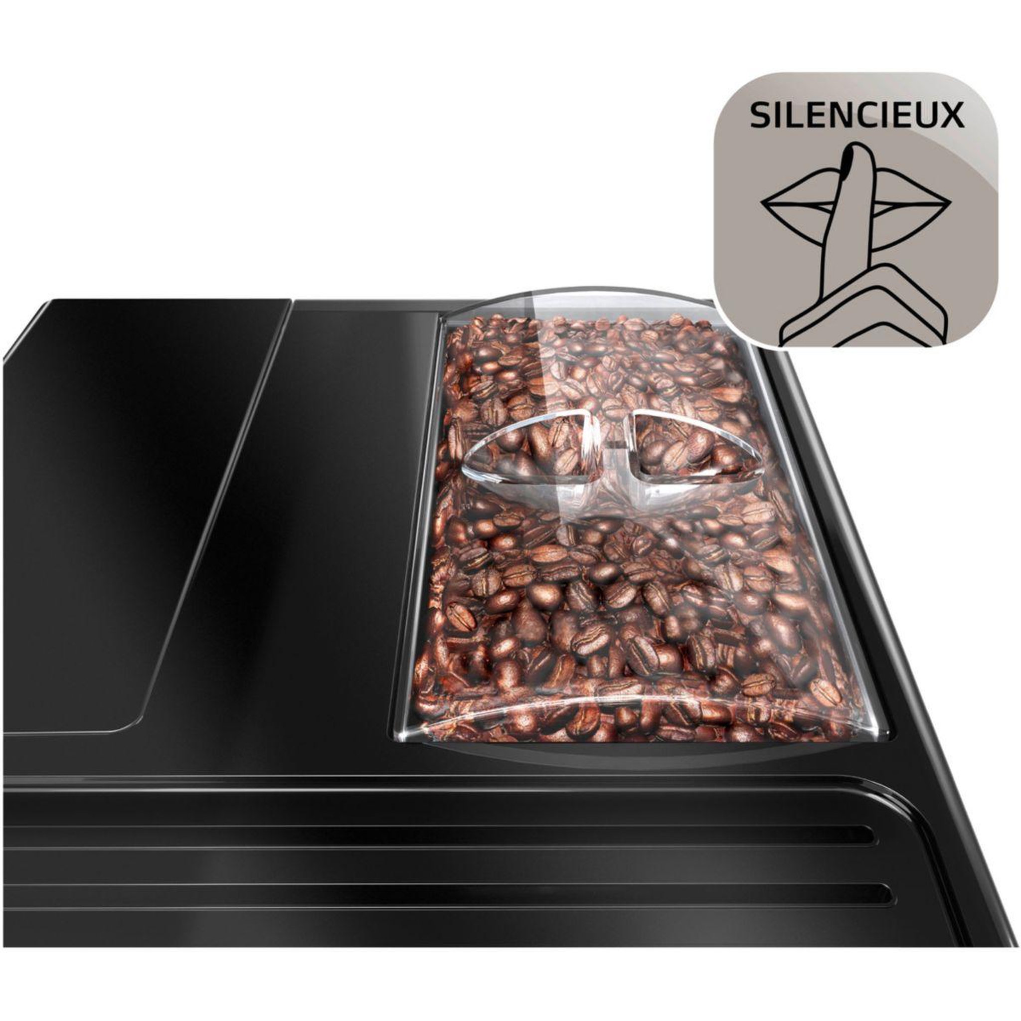 Voir la diapositive 4 : Melitta Expresso Broyeur purista noir mat