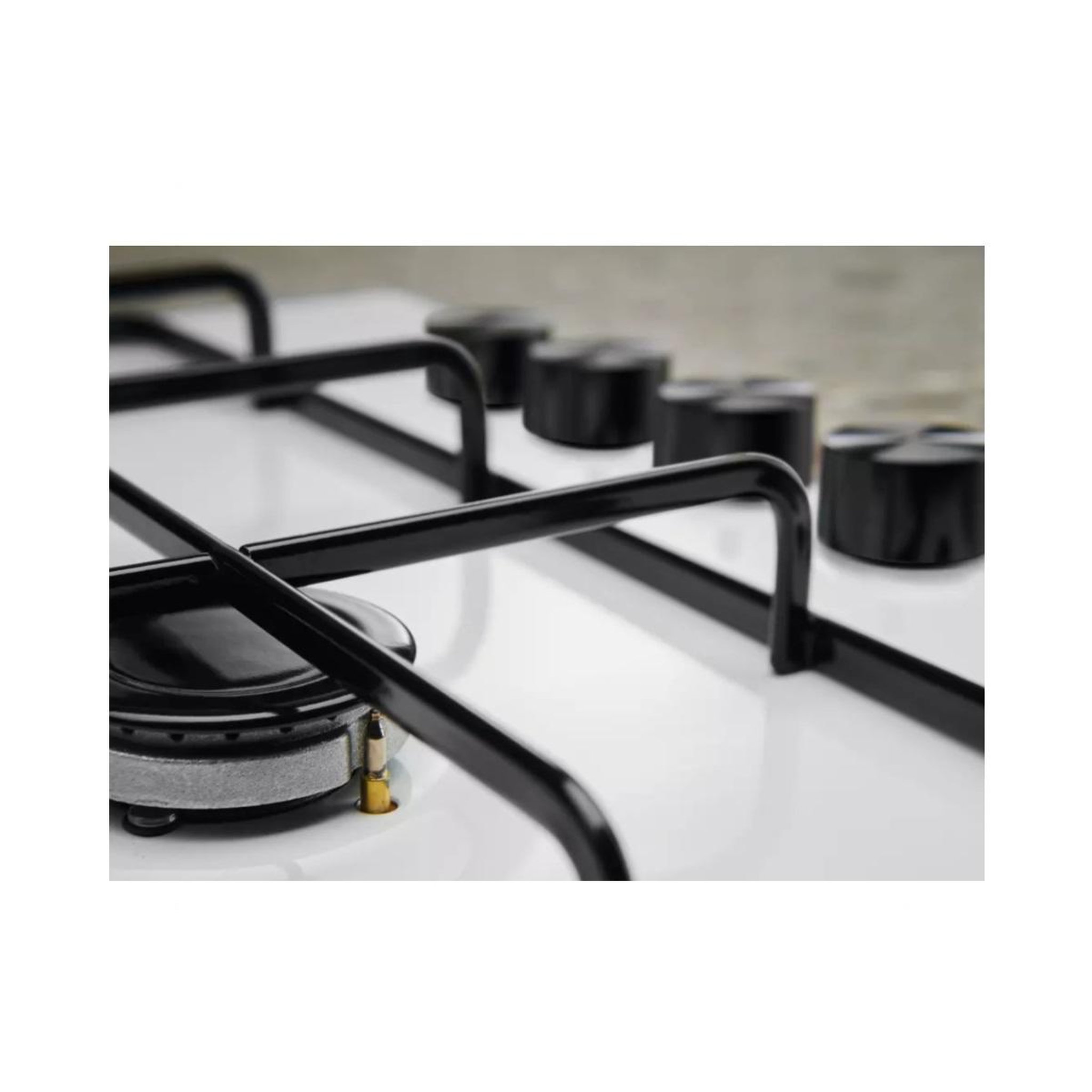 Voir la diapositive 2 : ELECTROLUX Table de cuisson à gaz 60cm 4 foyers - egs6414w