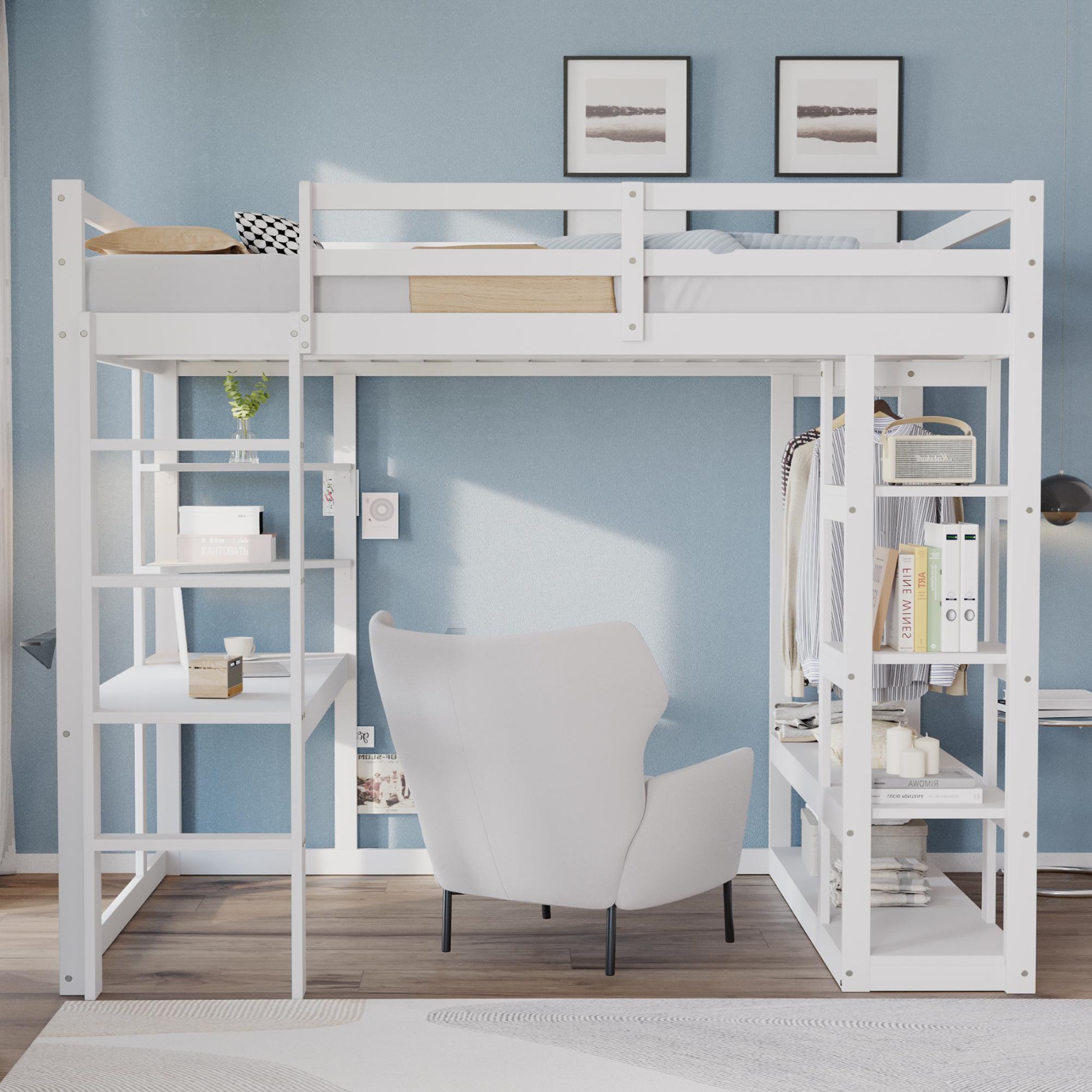 Voir la diapositive 4 : MERAX Lit mezzanine
