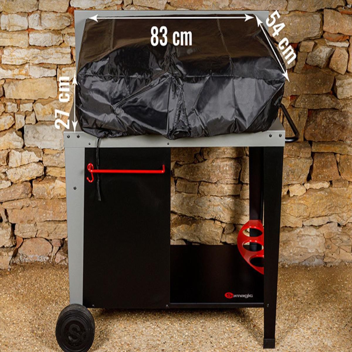 SOMAGIC Housse pour plancha - 83 x 54 x 27 cm  - Somagic