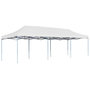 Voir la diapositive 1 : VIDAXL Tente de reception pliable 3x9 m Blanc