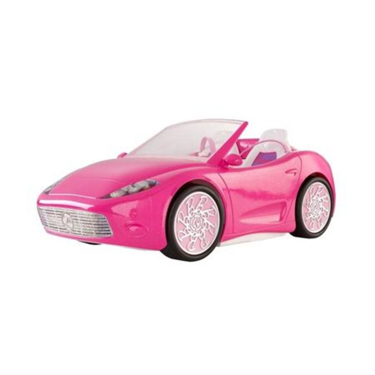 barbie voiture décapotable rose