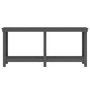 Voir la diapositive 5 : VIDAXL Banc de travail Gris 180x50x80 cm Bois de pin massif