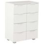 Voir la diapositive 2 : VIDAXL Buffet Blanc brillant 60x35x80 cm Bois d'ingenierie