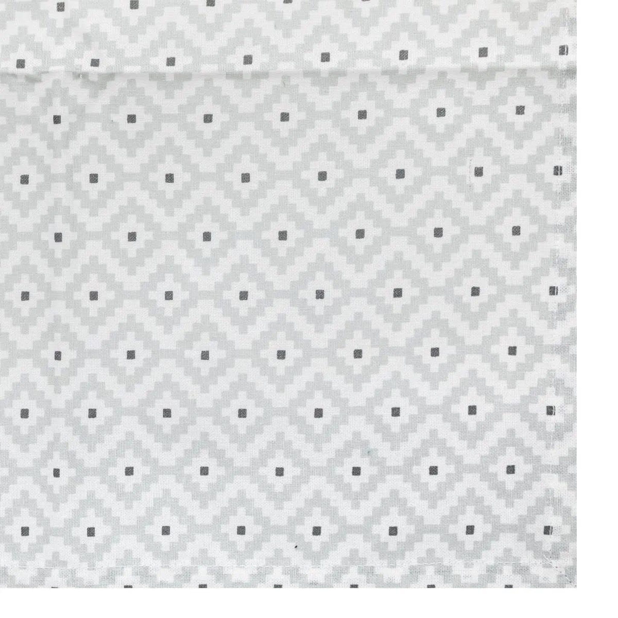 Voir la diapositive 2 : ATMOSPHERA Lot de 4 serviettes de table  etnik  40x40cm gris