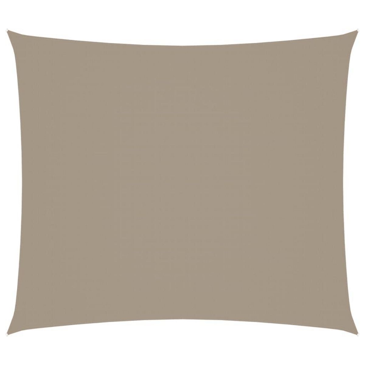 VIDAXL Voile de parasol tissu oxford rectangulaire 2,5x3 m taupe