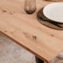 Voir la diapositive 6 : CONCEPT USINE Table de salle à manger en bois 6 personnes CALYPSO
